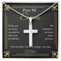 Para Mi Esposo - Pieza Que Faltaba - Artisan Cross Necklace
