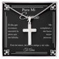 Para Mi Esposo - Pieza Que Faltaba - Artisan Cross Necklace