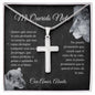 Mi Querido Nieto - Cielo Es El Límite - Artisan Cross Necklace