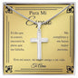 Para Mi Esposo - Pieza Que Faltaba - Artisan Cross Necklace