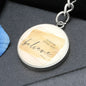 Faith - Circle Keychain