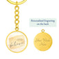 Faith - Circle Keychain