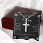 Para Mi Esposo - Pieza Que Faltaba - Artisan Cross Necklace
