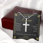 Para Mi Esposo - Pieza Que Faltaba - Artisan Cross Necklace