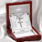 Para Mi Esposo - Pieza Que Faltaba - Artisan Cross Necklace