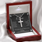 Para Mi Esposo - Pieza Que Faltaba - Artisan Cross Necklace