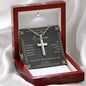 Para Mi Esposo - Pieza Que Faltaba - Artisan Cross Necklace