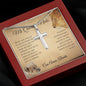 Mi Querido Nieto - Cielo Es El Límite - Artisan Cross Necklace