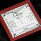 Para Mi Esposo - Pieza Que Faltaba - Artisan Cross Necklace