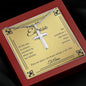 Para Mi Esposo - Pieza Que Faltaba - Artisan Cross Necklace