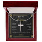 Para Mi Esposo - Pieza Que Faltaba - Artisan Cross Necklace