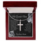 Mi Querido Nieto - Cielo Es El Límite - Artisan Cross Necklace