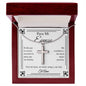 Para Mi Esposo - Pieza Que Faltaba - Artisan Cross Necklace
