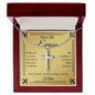 Para Mi Esposo - Pieza Que Faltaba - Artisan Cross Necklace