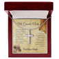 Mi Querido Nieto - Cielo Es El Límite - Artisan Cross Necklace