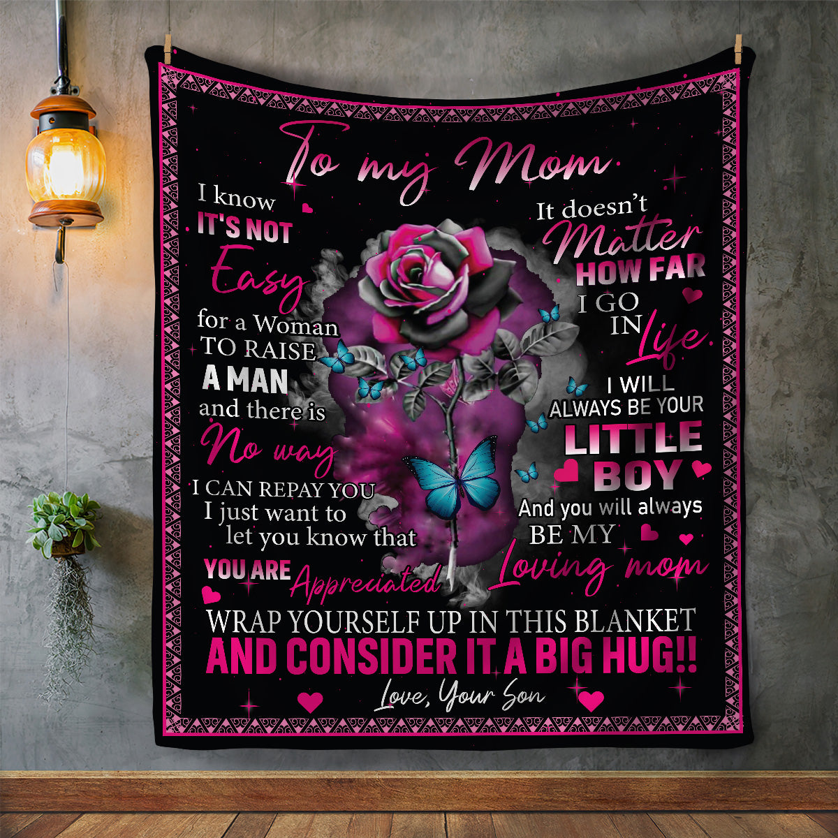 Mom, You are the World Blanket – MePlusThem