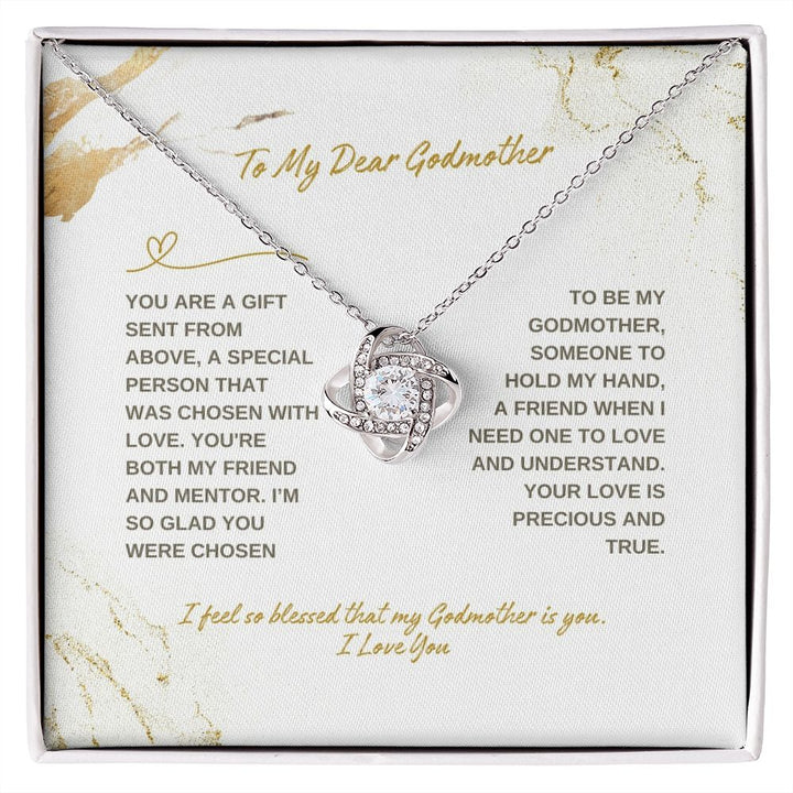 Godmother - So Blessed - Love Knot Necklace
