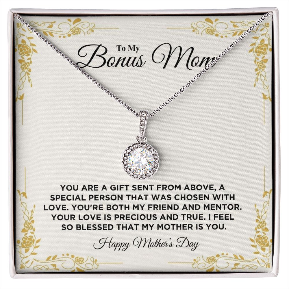 To My Bonus Mom - Happy Mother's Day - Eternal Hope Necklace