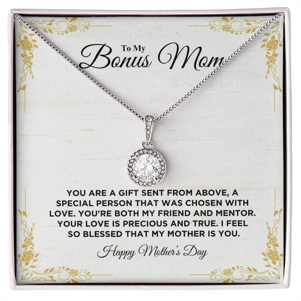 To My Bonus Mom - Happy Mother's Day - Eternal Hope Necklace