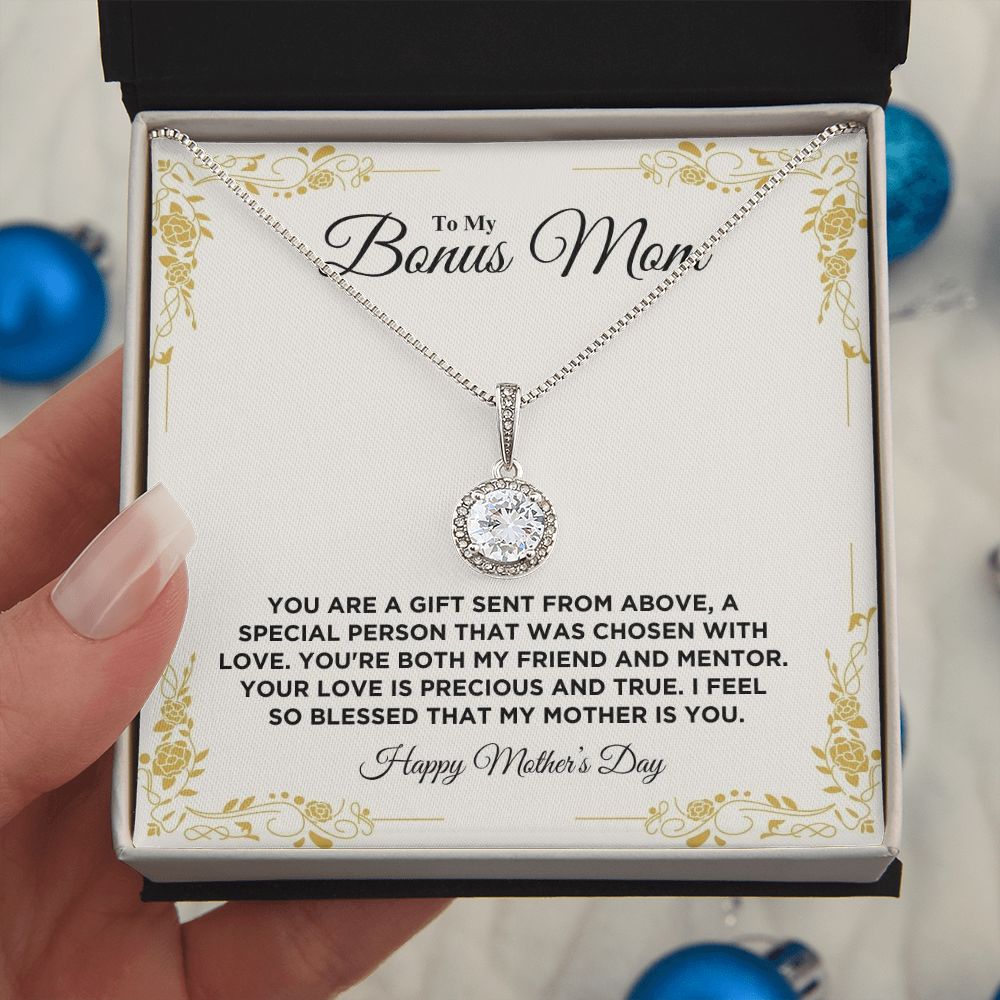 To My Bonus Mom - Happy Mother's Day - Eternal Hope Necklace