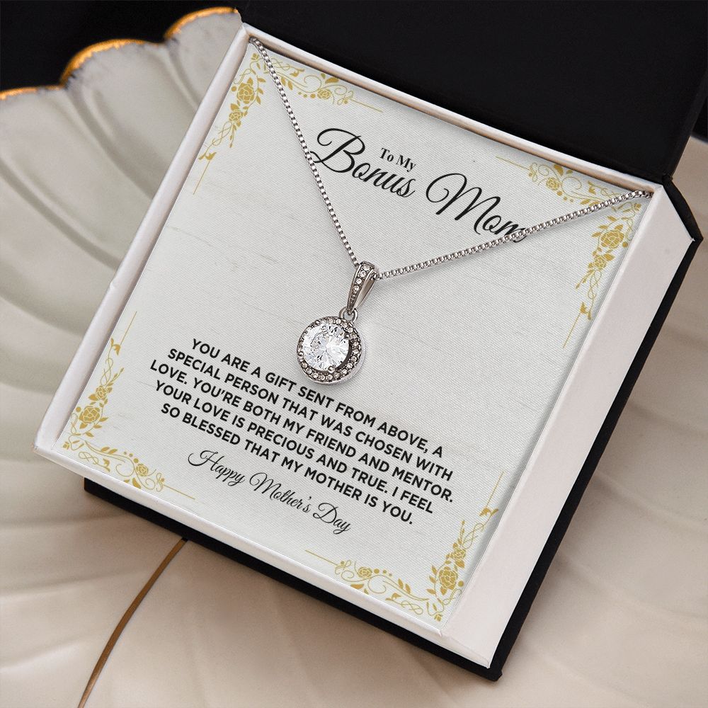 To My Bonus Mom - Happy Mother's Day - Eternal Hope Necklace