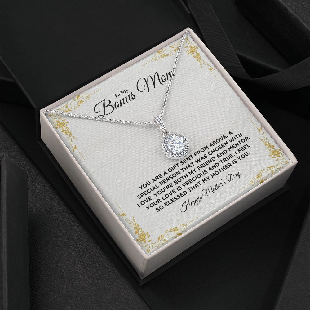 To My Bonus Mom - Happy Mother's Day - Eternal Hope Necklace