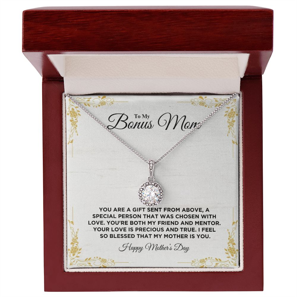 To My Bonus Mom - Happy Mother's Day - Eternal Hope Necklace