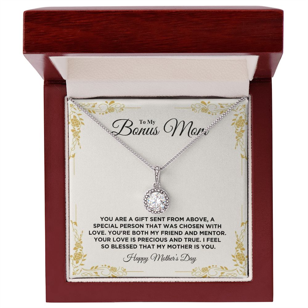 To My Bonus Mom - Happy Mother's Day - Eternal Hope Necklace