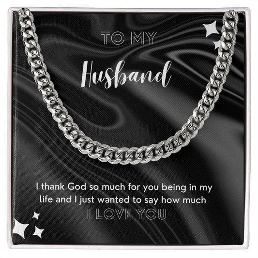 Huband - Cuban Chain Link