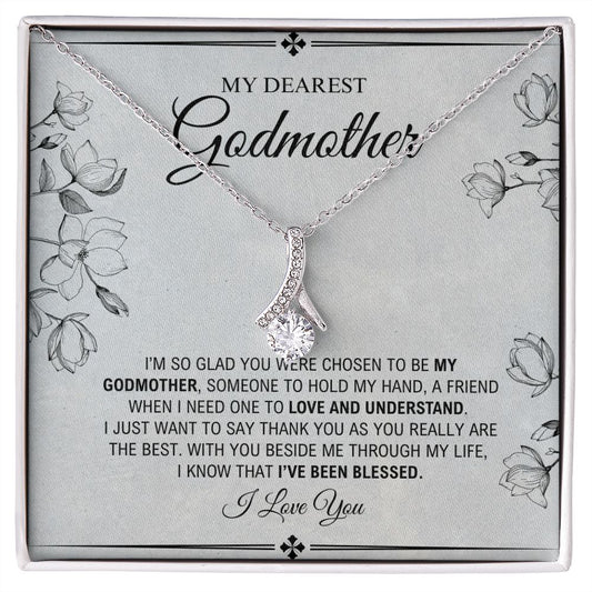 My Dearest Godmother - I've Been Blessed - Alluring Beauty Necklace