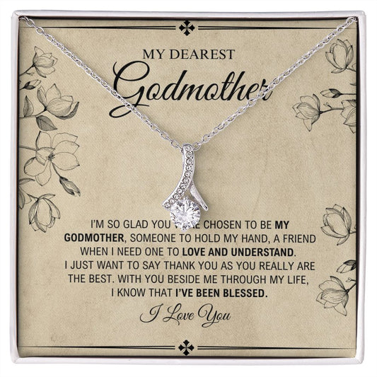 My Dearest Godmother - I've Been Blessed - Alluring Beauty Necklace