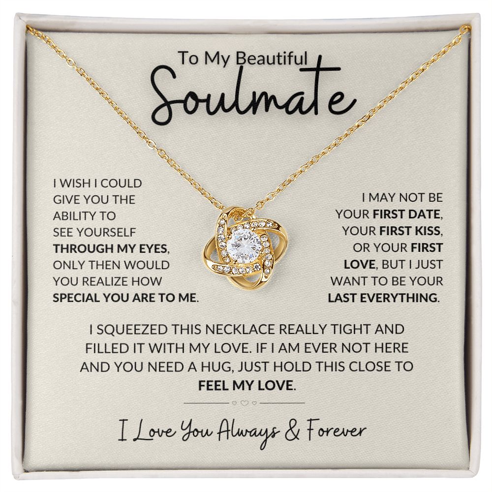 Soulmate- Love Knot Necklace