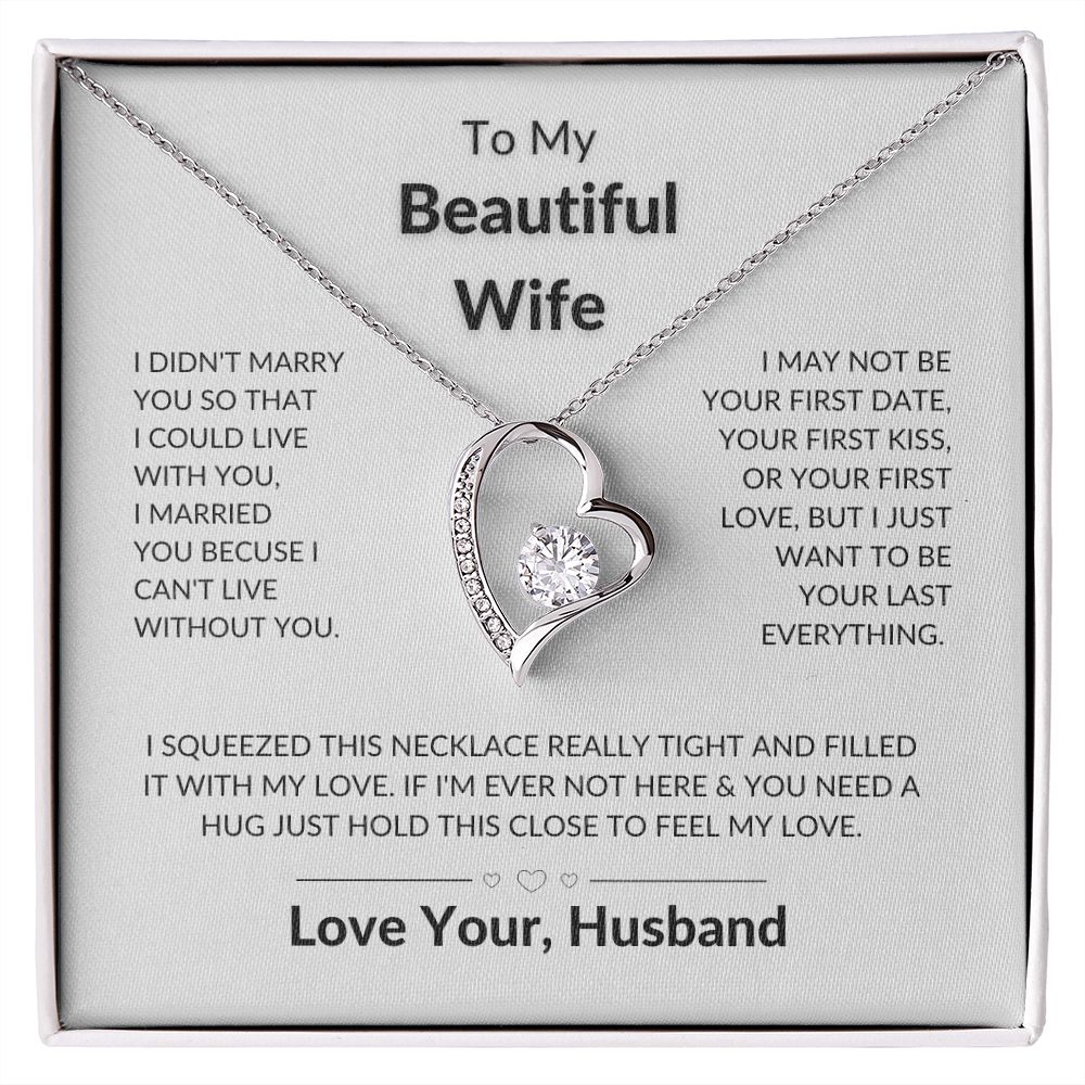 My Wife - Forever Love Necklace